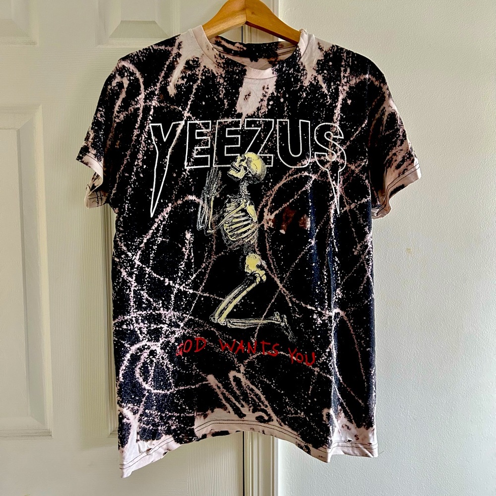 Yeezy Kanye West Tour Shirt Tie Dye